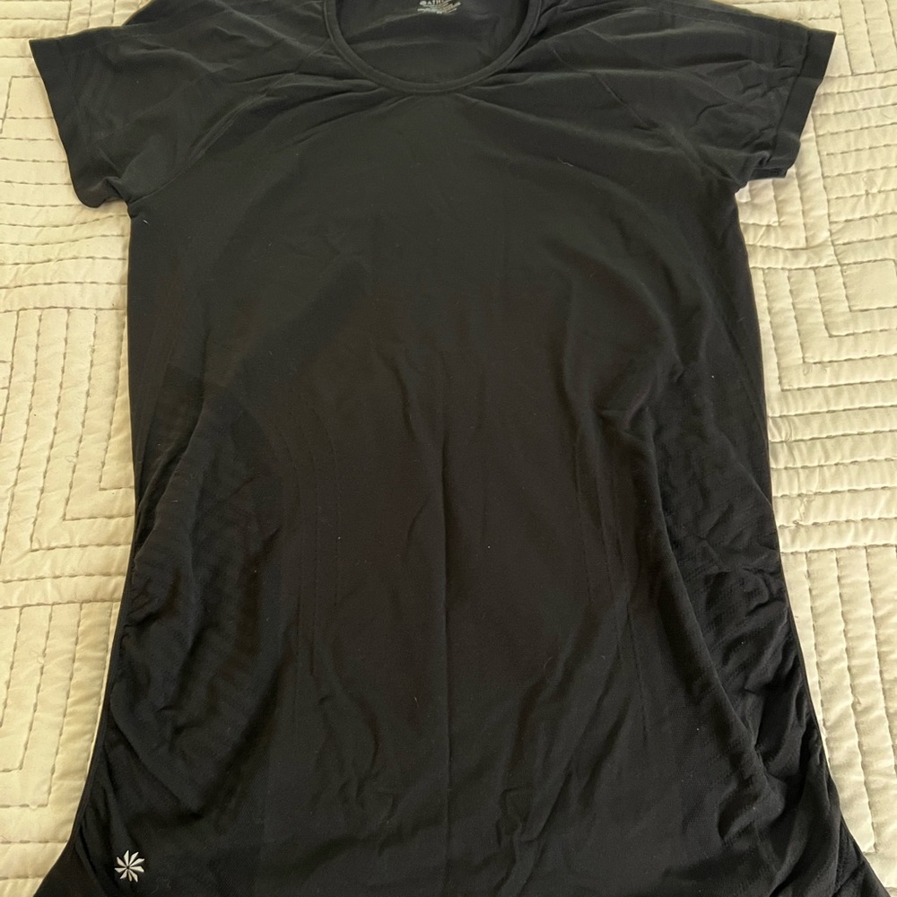 ATHLETA Women's Black Athletic Top